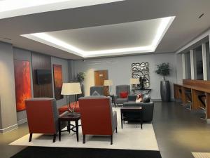 Posezení v ubytování Apartment in Central Gillingham