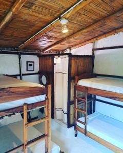 Voodi või voodid majutusasutuse Hotel Gabarra Lodge toas