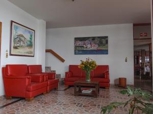 Posezení v ubytování Hotel Refugio Santa Ines