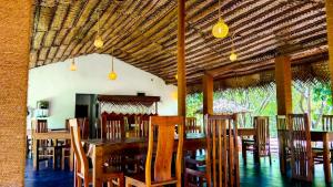 Restaurace v ubytování Ceylon Amigos Eco Resort