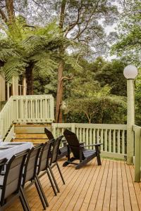 Μπαλκόνι ή βεράντα στο Modern Seednest Treehouse, Forest & Mountain View