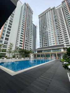 Πισίνα στο ή κοντά στο Rumah Puteh Homestay