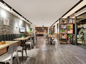康铂酒店（西安大雁塔大唐不夜城店）餐厅或其他用餐的地方