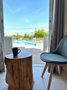 Bazén v ubytování Harma Corfu nebo v jeho okolí