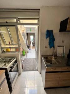 Küche/Küchenzeile in der Unterkunft Graswald, 1 bedroom accommodation