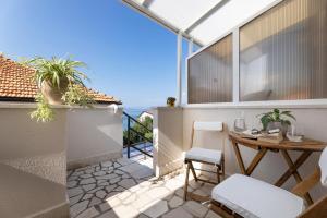 Balkón alebo terasa v ubytovaní Apartments Lacrima