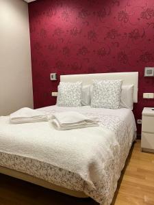 Hostal New Dream Madrid客房内的一张或多张床位