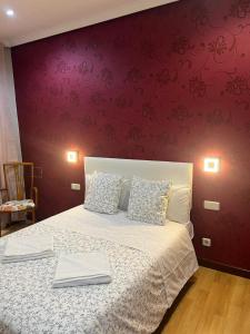 Hostal New Dream Madrid客房内的一张或多张床位