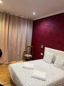 Hostal New Dream Madrid客房内的一张或多张床位
