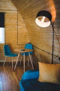 Posezení v ubytování Kuro Glamping