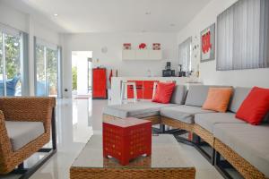 Χώρος καθιστικού στο Villa Mas Soi 10