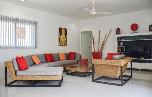 Μια τηλεόραση ή/και κέντρο ψυχαγωγίας στο Villa Mas Soi 10