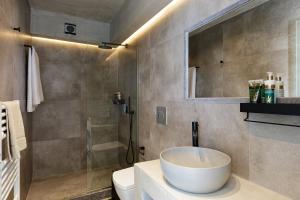 Koupelna v ubytování Kumo Villas