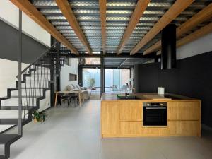 Η κουζίνα ή μικρή κουζίνα στο villa en el penedès