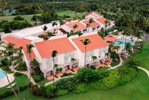 an aerial view of a resort at Wyndham Palmas Beach and Golf Boutique Resort in Humacao