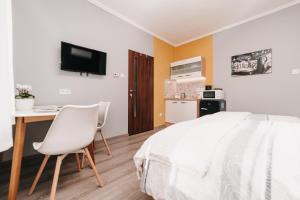 Kuchyňa alebo kuchynka v ubytovaní Oliver Apartman