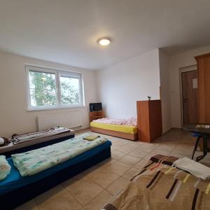 Postel nebo postele na pokoji v ubytování NIKA beds
