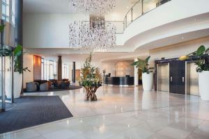 The lobby or reception area at Hilton Reading