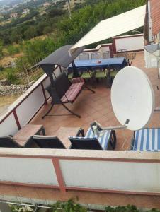Balkón alebo terasa v ubytovaní Apartments Jaca