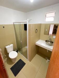 Kúpeľňa v ubytovaní URUAÚ BEACH RESIDENCE