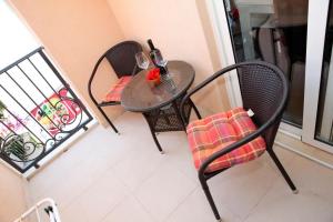 Posezení v ubytování Studio apartment in Vodice with balcony, air conditioning, WiFi 4323-3
