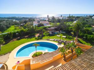 an aerial view of a resort with a swimming pool at Villa Eagles Nest by Algarve Vacation in Albufeira