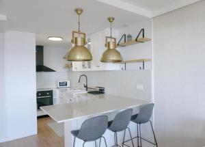 Køkken eller tekøkken på Marina Azul