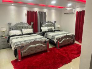 Postel nebo postele na pokoji v ubytování Villa gundy