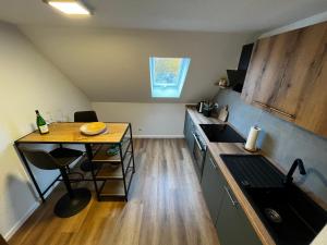 Köök või kööginurk majutusasutuses Suite 4 SZ-Lichtenberg