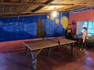 Stolní tenis v ubytování Hostal Payaca nebo okolí