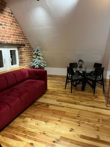 Χώρος καθιστικού στο Apartament Relax