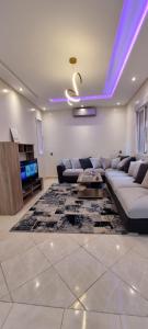 Posezení v ubytování Lucky Nest apartment À Bassatine targa Marrakech à proximité de Hammam Zinaya + 19 fotografií