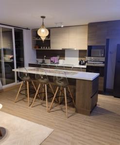 Køkken eller tekøkken på Departamento central viña