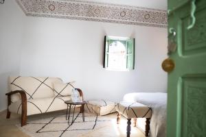 Posezení v ubytování Riad Chic