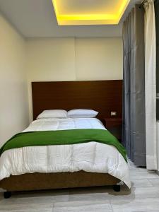 Cama ou camas em um quarto em EL ALAMO, EJECUTIVO Y SPA