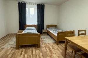 Postel nebo postele na pokoji v ubytování Apartments Gala Abertamy