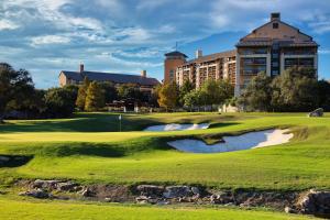 a view of the golf course at the resort at JW Marriott San Antonio Hill Country Resort & Spa in San Antonio