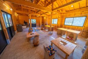 Tsushima Miuda Pension的休息区