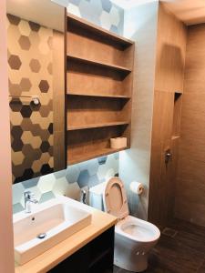 Koupelna v ubytování Ceylonz Suites by ROOMY