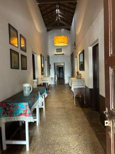 Posezení v ubytování Ocean View Goan Beach House