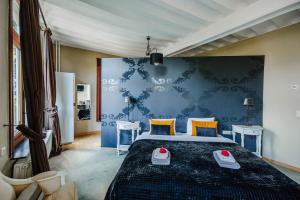 Postel nebo postele na pokoji v ubytování Boutique hotel Roosendaelhof