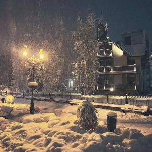 Вілла Ягуся durante el invierno