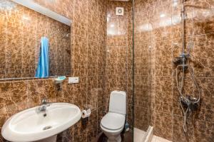 Koupelna v ubytování Sunny Hotel Tbilisi