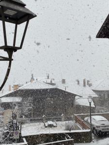 Casa Mia Fiemme v zimě