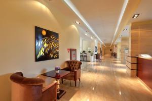 Posezení v ubytování Apart Hotel Golden Line