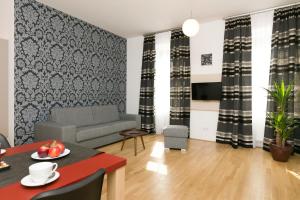 Część wypoczynkowa w obiekcie Vienna Stay Apartments Castellez 1020