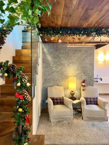 Posezení v ubytování B&B Palazzo Bruchi