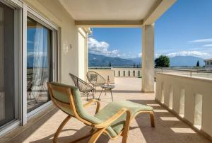 Splošen pogled na gorovje oz. razgled na gore, ki ga ponuja apartma