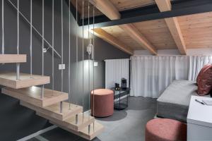 Posezení v ubytování Forum Suites + 37 fotografií