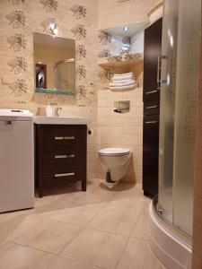 Kúpeľňa v ubytovaní Apartament pod Nosalem